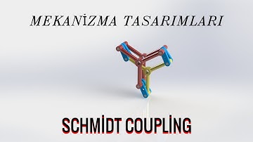 Schmidt Coupling mekanizmasının Solidworks ile modellemesi