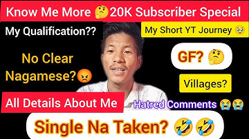 Know Me More ❤️😘 20K Subscriber Special Videos!! Single Na Taken Asay? 🤣