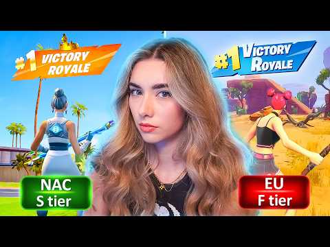 I Played UNREAL Rank In EVERY Region!