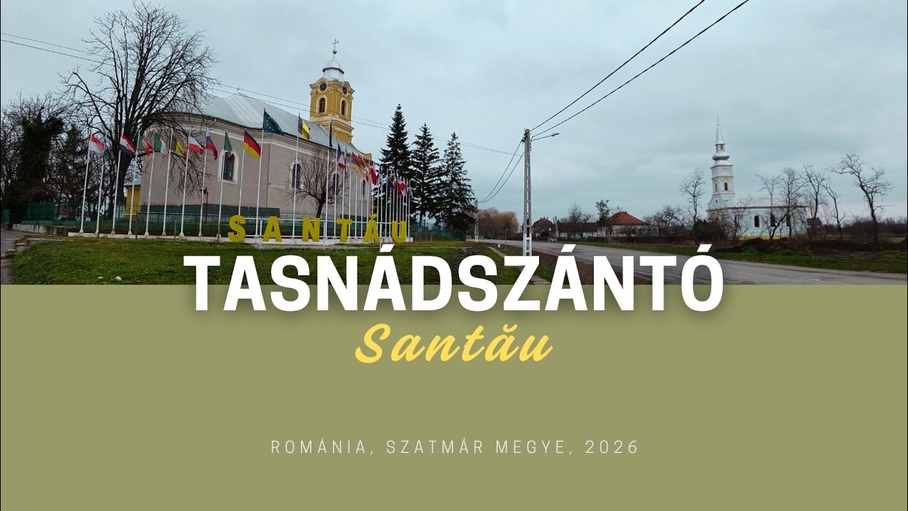 SZATMÁR : TASNÁDSZÁNTÓ / Santău, tavaszváró (275)