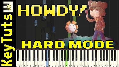 Learn to Play Howdy! from Undertale Yellow - Hard Mode