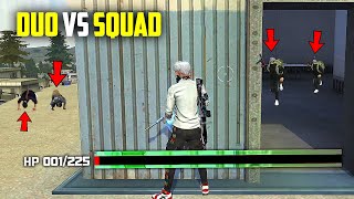 1 HP OP! DUO VS SQUAD AJJUBHAI AND @Desi Gamers BEST NEW GAMEPLAY - GARENA FREE FIRE