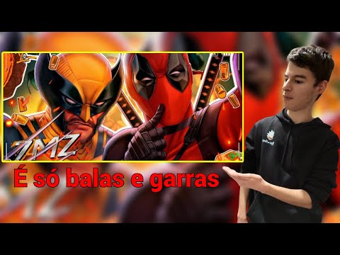 Reagindo ao Rap do Deadpool e Wolverine (Balas e Garras) dos 7 Minutoz