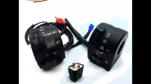 How to Install Yamaha genuine Domino NMAX Switch (part 3) Hazard issue