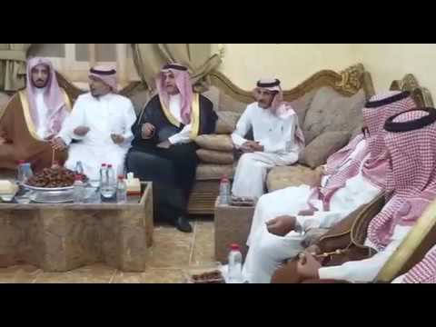 زيارة وكيل امارة الجوف لاسرة الملحم بالقريات