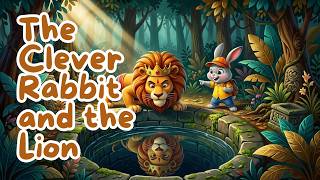 🦁 The Clever Rabbit and the Lion | Panchatantra Moral Story | Kids Cartoon Story