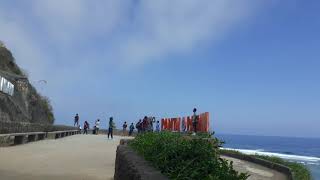 Pemandangan Pantai PANDAWA BALI dari atas Indah Banget cuyyy
