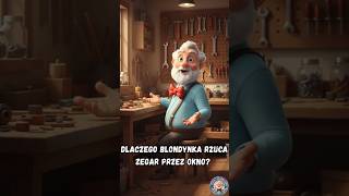 Dlaczego blondynka rzuca zegar przez okno? #suchar