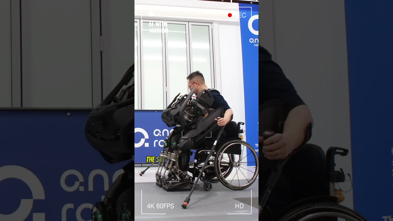 WalkON Suit F1 Walking Again Without Assistance Paralyzed People Will Enjoy Freedom Wearabletech