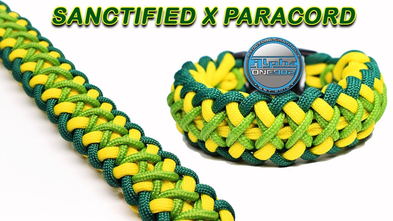 New To Paracord How to Make a Paracord Bracelet Sanctified X