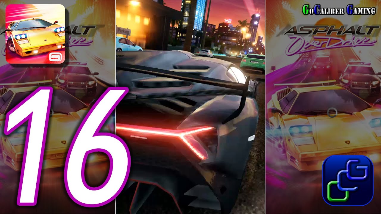 Asphalt OverDrive Android Walkthrough - Part 16 - Episode 5: Getaway, Stunt Run