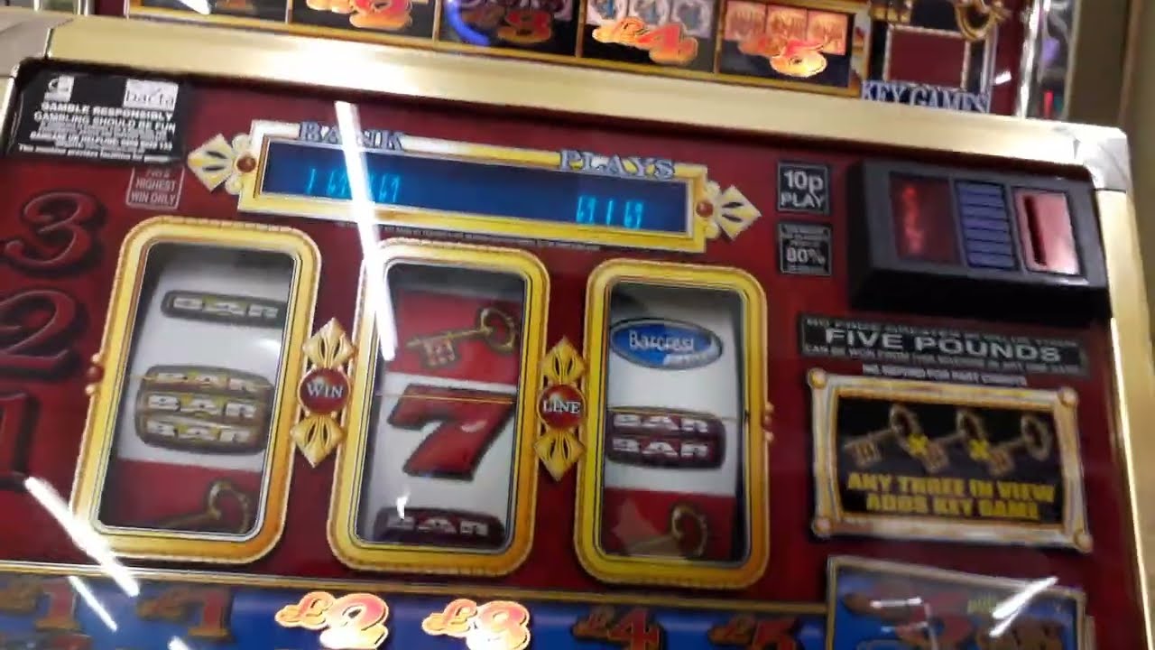 barcrest golden keys fruit machine - keytastic ! features -  5jp uk arcades 2024 WSM