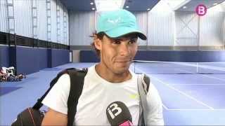 Rafael Nadal prepares for Wimbledon in Manacor, Mallorca (+ INTERVIEW)