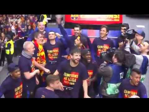 სუარესმა და პიკემ ვალვერდეს ფეხსაცმელი გახადეს