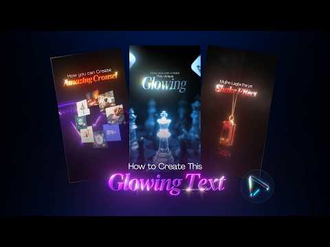 Turn Normal Text Into Glowing Text ✨ | Premium Editing Trick | Graphic Stuzo