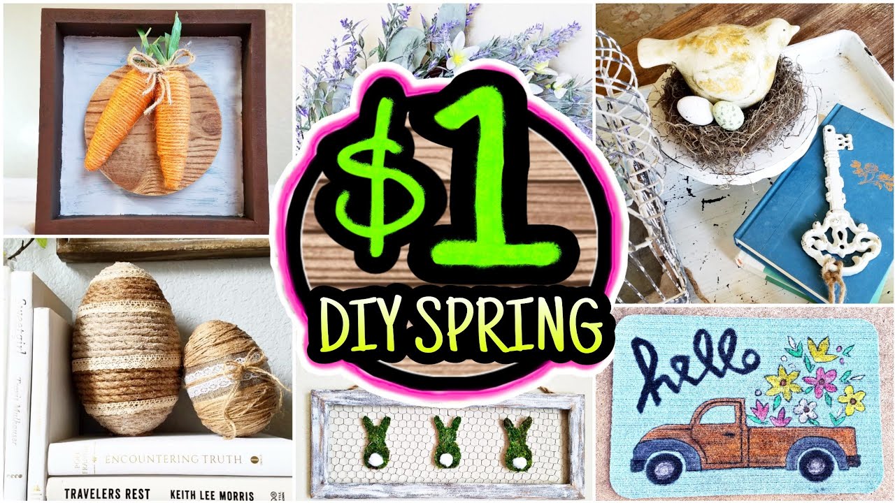 10 Dollar Tree Spring DIYs