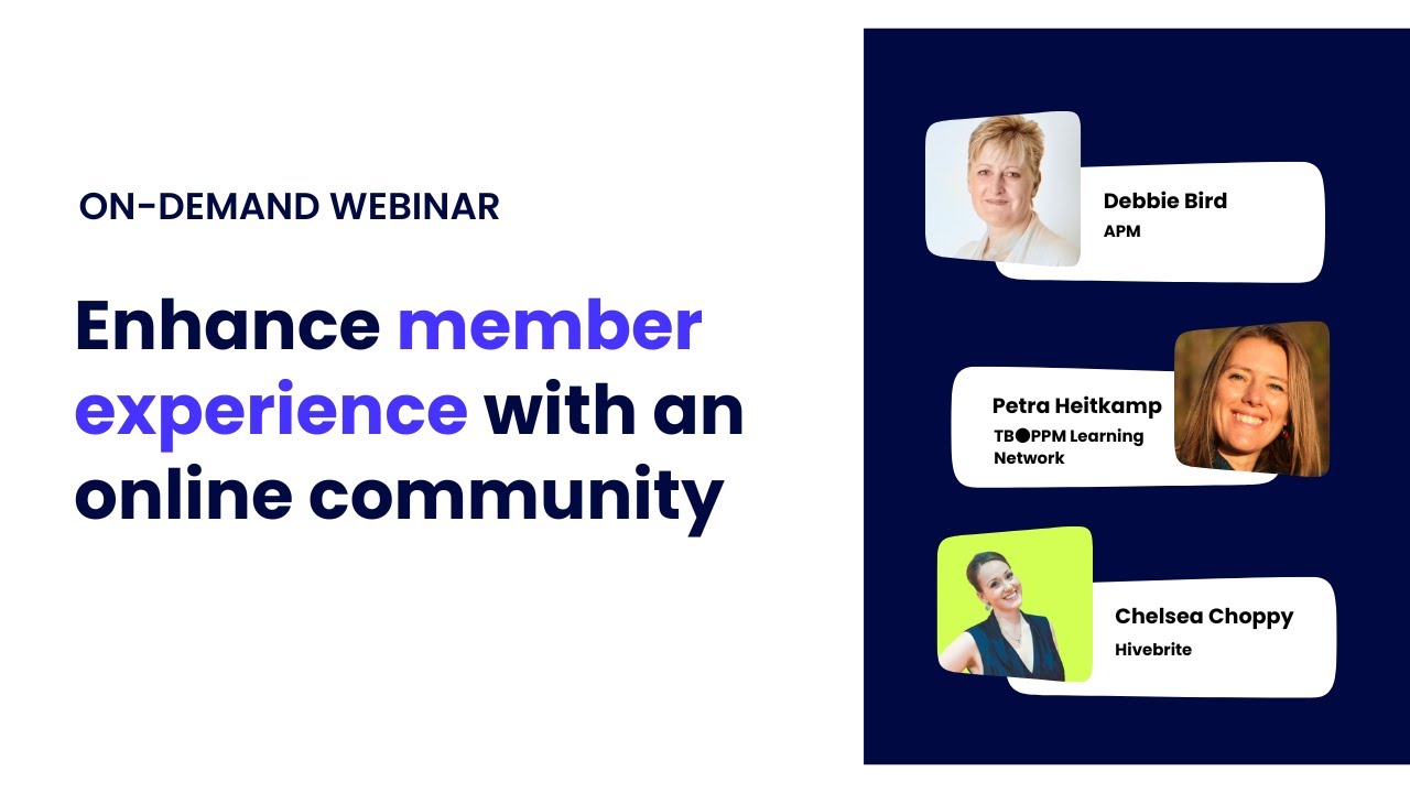 [Webinar] Enhance member experience with an online community - YouTube