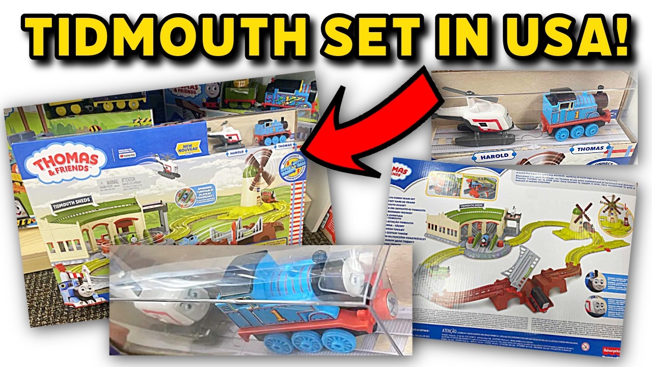 スマートトーマスページ NEW* Exploring Tidmouth Sheds Set NOW IN USA - PEAK DIECAST