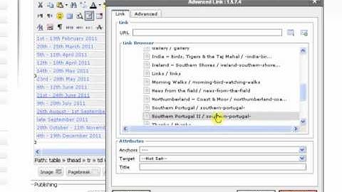Joomla - Text Linking