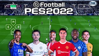 eFootball PES 2022 PPSSPP NEW UPDATE FACE HD Latest Kits & Transfers 2021/22
