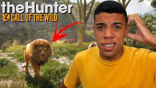 UMA CAÇADA IMPOSSÍVEL AO LEÃO! - THE HUNTER CALL OF THE WILD screenshot 5