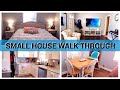 *NEW* SMALL HOUSE TOUR! / HOW WE FIT A FAMILY OF 4 IN UNDER 1,000 SQUARE FEET! / HOME WALK THROUGH