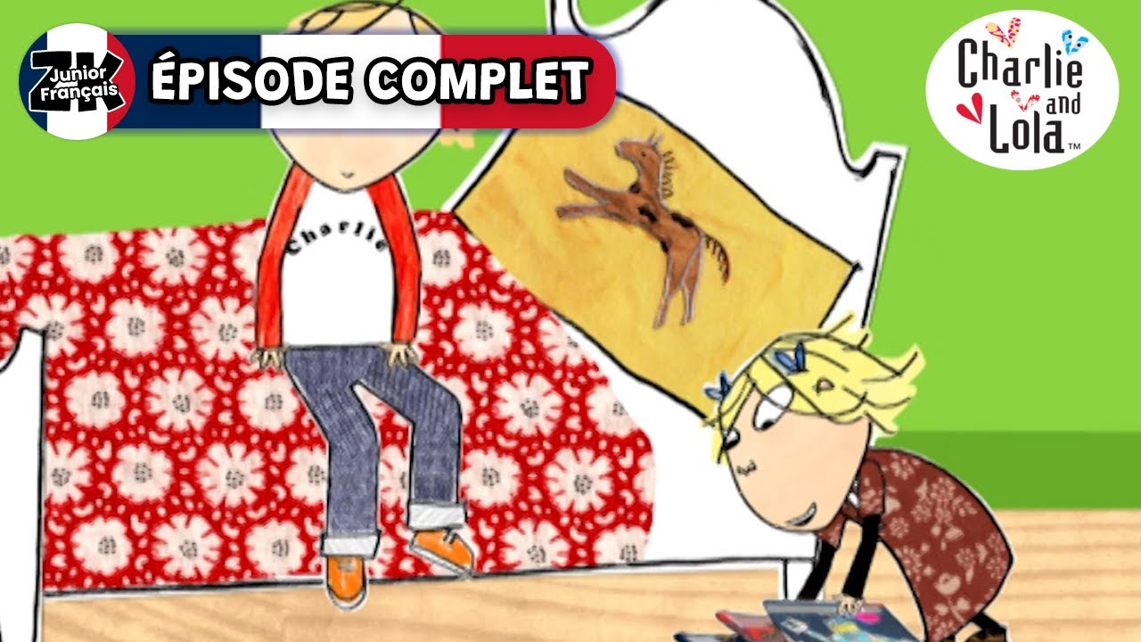 Charlie et Lola 🦋 | J'aimerais pouvoir dessiner comme toi | ZeeKay Junior Français