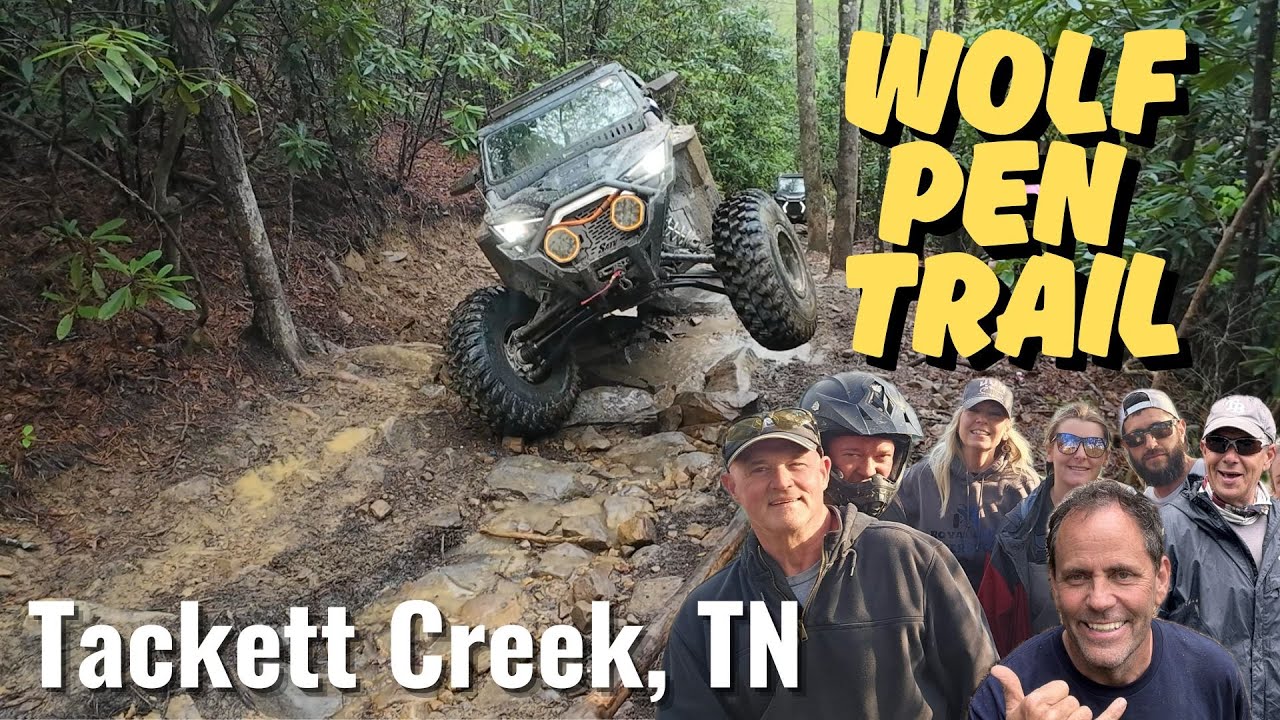 Tackett Creek Wolf Pen Trail, штат Теннесси - Обзор