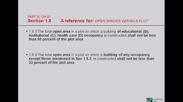 Occupancy Based Requirements, Building Height and Area Limitations  21 April 2021