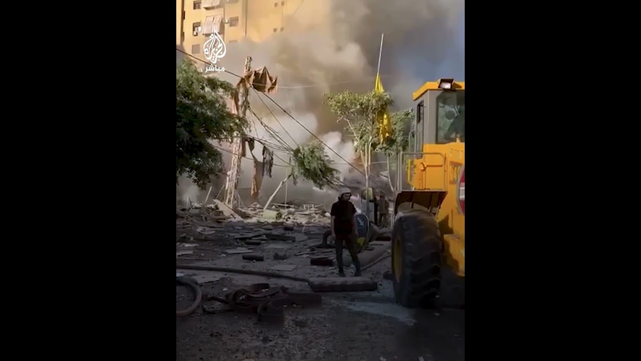 وكالة الأنباء اللبنانية: سلسلة غارات على الضاحية الجنوبية لبيروت شملت حارة حريك ومنطقة السانت تريز