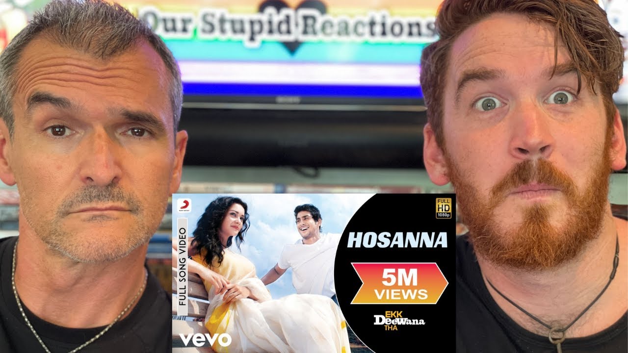 A.R. Rahman - Hosanna |Ekk Deewana Tha|Amy Jackson REACTION!!