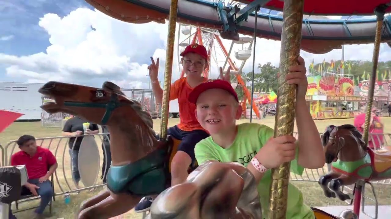 Merry go round at Fair Sept 2022