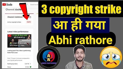 @Abhi Rathore ka channel delete होने वाला है please help me 😭