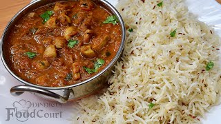 Jeera Rice Recipe/ Mushroom Curry/ Simple Yet Tasty Lunch Combo