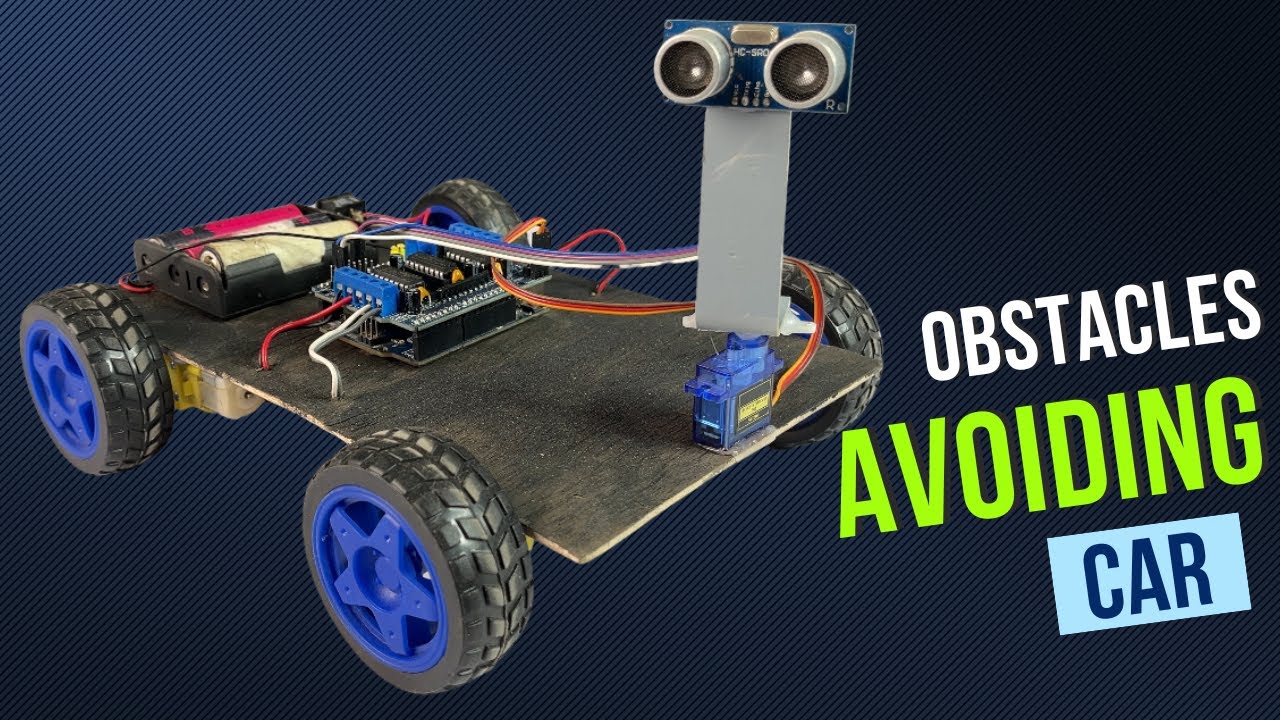 How to make obstacles avoiding car || obstacles avoiding robot #arduino ...