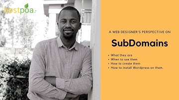 Subdomains, Why You Need  one & How to install Wordpress on a Subdomain