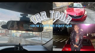 REALISTIC CAR TOUR| + how I got my FIRST USED car at 18