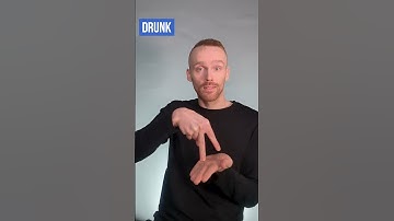 How to sign Walk, Fall Over, Drunk & Sit Down in BSL