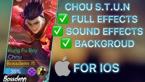 (NEW) Script Skin Chou S.T.U.N IOS Jailbreak