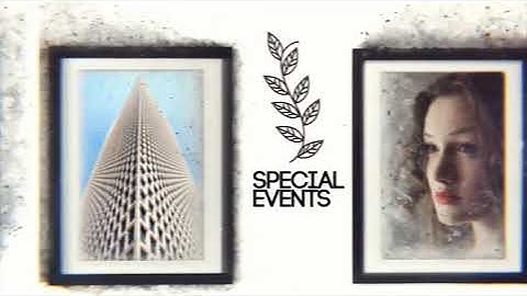 Particle Slideshow | After Effects template