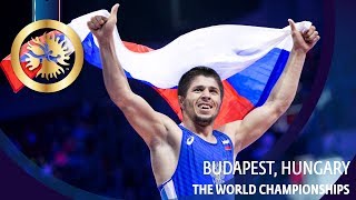 Финал, вольная борьба - 70 кг: А. Батиров (Бахрейн) против М. Газимагомедова (Россия)