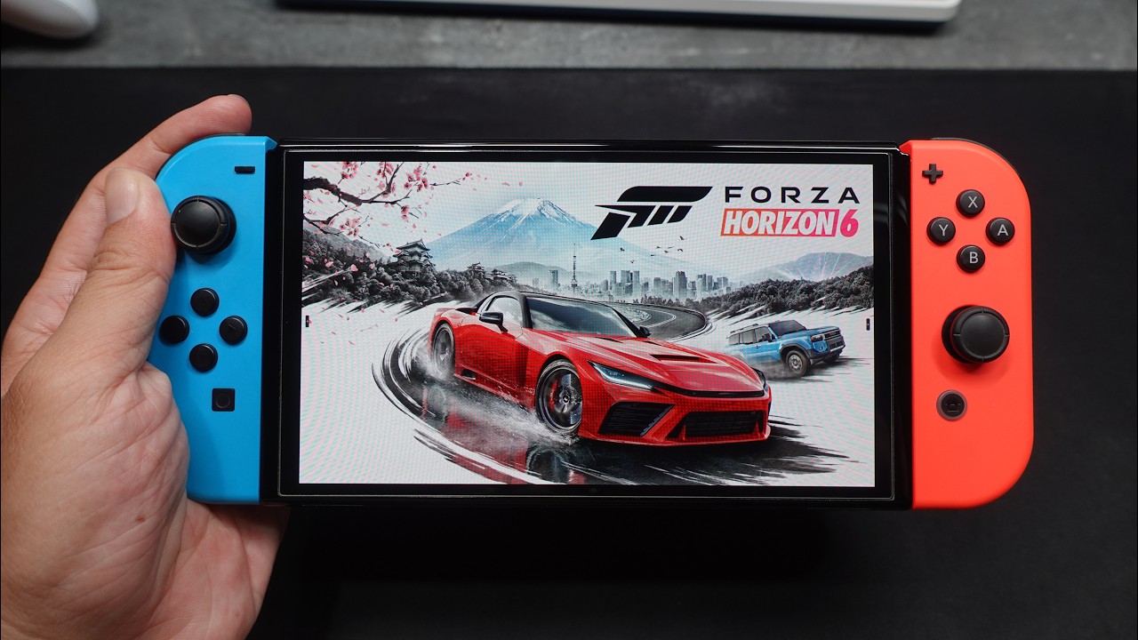Forza Horizon 6 Gameplay On Nintendo Switch Oled - YouTube
