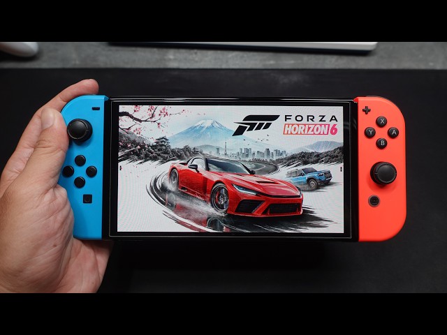 Forza Horizon 6 Gameplay On Nintendo Switch Oled - YouTube