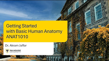 Getting Started with Basic Human Anatomy ANAT1010