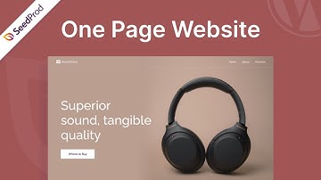 How to Create a One Page Website in WordPress (The Fast & Easy Method)