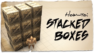 How to stack small storage boxes | ARK: Survival Evolved | Building Tips