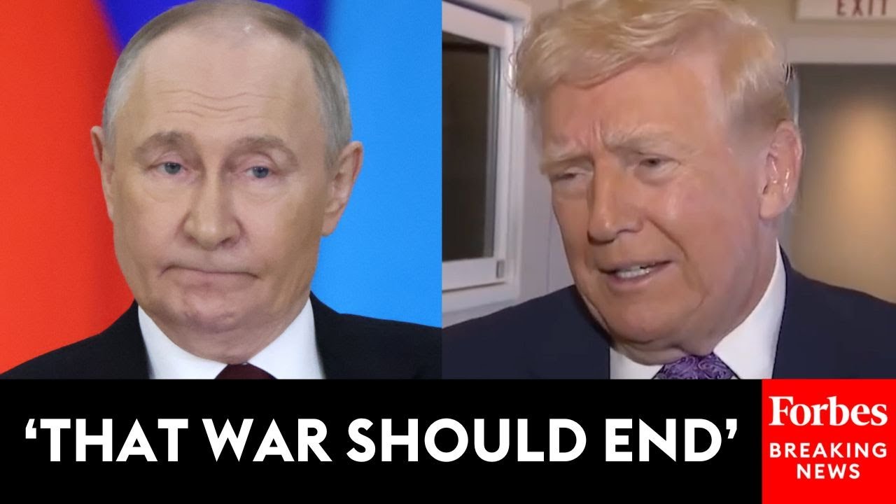 Trump Asked About Giving Putin Deadline Amid Ukraine Negotiations