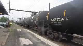 BNSF & CSX Power on K040 at West Trenton