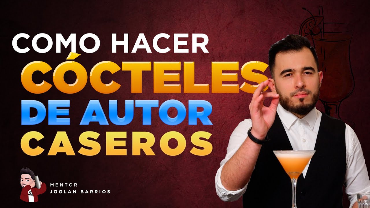 Dependiente empresario lila COMO HACER COCTELES DE AUTOR CASEROS 🍹| Curso de Coctelería Gratuito ✓  |#22| Como ser bartender - YouTube