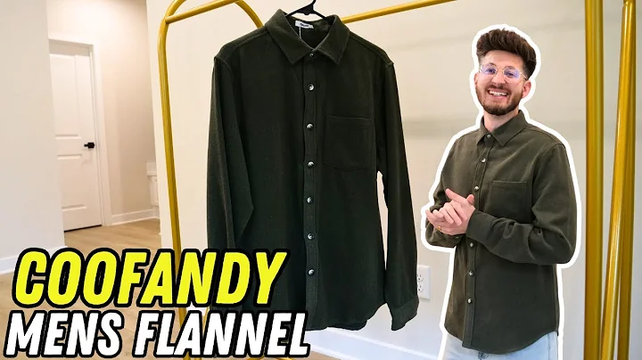 COOFANDY Mens Flannel Shirt Size Guide & Full Review